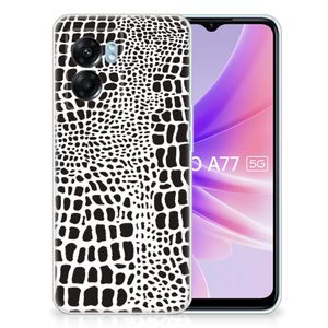 OPPO A77 | A57 5G TPU Hoesje Slangenprint