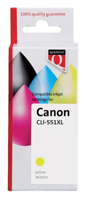 Inkcartridge quantore can cli-551xl geel Inkcartridge quantore can cli-551xl geel