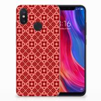 Xiaomi Mi 8 TPU bumper Batik Rood