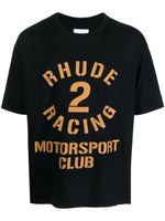 RHUDE t-shirt Desperado Motorsport - Noir