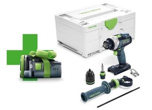 Festool TDC 18/4 I-Basic Accuschroefboormachine | Promo | + 5.0Ah accu 577052