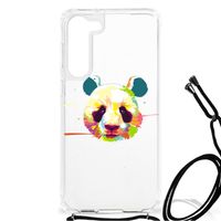 Samsung Galaxy S23 Plus Stevig Bumper Hoesje Panda Color - thumbnail