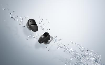 Sony WF-SP800N Headset In-ear Zwart
