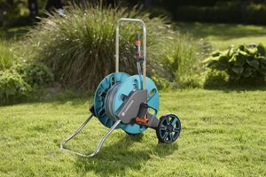 GARDENA CleverRoll M 18511-20 Slangwagen 1 stuk(s) Grijs, Turquoise, Oranje