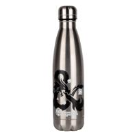 Dungeons & Dragons Thermo Water Bottle Logo Silver