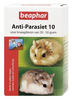 BEAPHAR ANTI-PARASIET 10 KNAAGDIER 20-50 GR 2 PIP