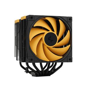 DeepCool AK620 Zero Dark Zoria Processor Luchtkoeler 12 cm Zwart, Geel 1 stuk(s)