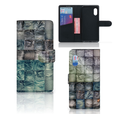 Wallet Case met Pasjes Samsung Xcover Pro Spijkerbroeken Wallet Case met Pasjes Samsung Xcover Pro Spijkerbroeken