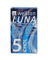 Wellion Luna Cholesterol Teststrips (5 stuks)