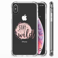 Apple iPhone Xs Max Stevig Bumper Hoesje Boho Stay Wild