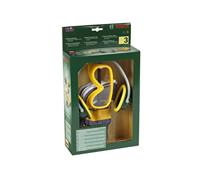 Theo Klein 8535 Bosch 3-delige set met accessoires I Werkhandschoenen, veiligheidsbril, oorbeschermers in Bosch-design I Speelgoed voor kinderen vanaf 3 jaar