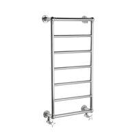 Designradiator Sapho Uno Recht 49.3x95.1 cm 175W RVS Sapho - thumbnail