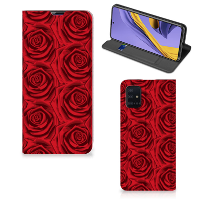 Samsung Galaxy A51 Smart Cover Red Roses Samsung Galaxy A51 Smart Cover Red Roses