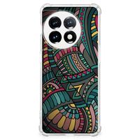 OnePlus 11 Doorzichtige Silicone Hoesje Aztec