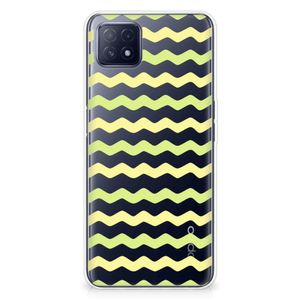 OPPO A53 5G | OPPO A73 5G TPU bumper Waves Yellow