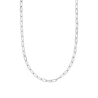 CO88 Collection Elemental 8CN 26164 Stalen collier - 38 + 5 cm - Zilverkleurig