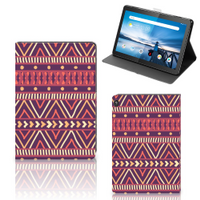 Lenovo Tablet M10 Tablet Hoes Aztec Paars