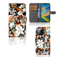 Hoesje voor iPhone 14 Pro Max Dark Flowers