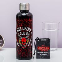 Stranger Things Hellfire Club Waterfles - thumbnail