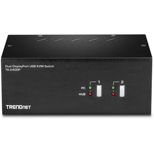 Trendnet TK-240DP KVM-switch Zwart