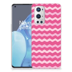 OnePlus 9 Pro TPU bumper Waves Pink