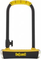 Onguard u slot Pitbull 230 x 115 x 14 mm staal zwart/geel