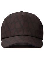 Valentino Garavani casquette Toile Iconographe - Marron - thumbnail