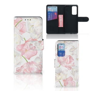 Huawei P40 Hoesje Lovely Flowers