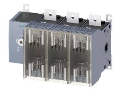 Belastbare scheidingsschakelaar 3-polig 630 A 8x NO, 8x NC 690 V/AC Siemens 3KF53630LF11 Belastbare scheidingsschakelaar 3-polig 630 A 8x NO, 8x NC 690 V/AC Siemens 3KF53630LF11