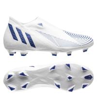 adidas Predator Edge .3 Laceless FG Diamond Edge - Wit/Donkerblauw