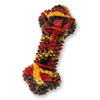 Interpet NRD001PEU Nylabone kauwspeelgoed voor sterke kauwers, botten - Bacon-Cheeseburger-smaak, S