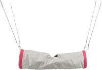 Trixie 6910 Knuffeltunnel voor fretten, ø 20 × 45 cm, bruin/beige
