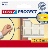 tesa tesa beschermbuffer (l x b) 10 mm x 10 mm Wit Inhoud: 8 stuk(s) - thumbnail