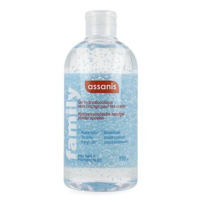 Assanis Hydro Alcoholische Gel Flip Top 500ml