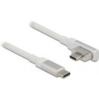 Delock 86703 Magnetic Thunderbolt 3 USB-C-kabel 4K 60 Hz male naar male haaks 1,20 m - thumbnail