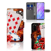 Samsung Galaxy S20 Wallet Case met Pasjes Casino