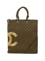 CHANEL Pre-Owned sac à main Cambon Ligne (2005) - Vert