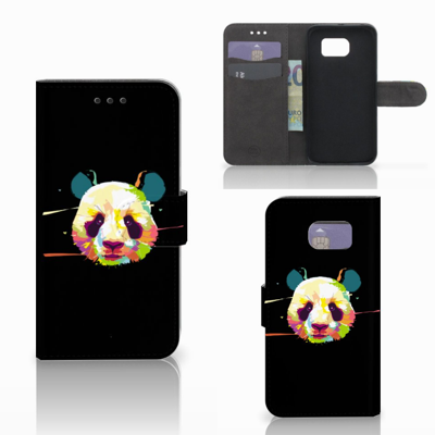 Samsung Galaxy S6 | S6 Duos Leuk Hoesje Panda Color