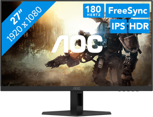 AOC 27G4X computer monitor 68,6 cm (27") 1920 x 1080 Pixels Full HD LED Zwart