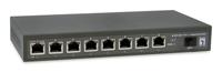 LevelOne Switch 9X GE GEP-0925 2.5GbE 108W 8xPoE+ sw