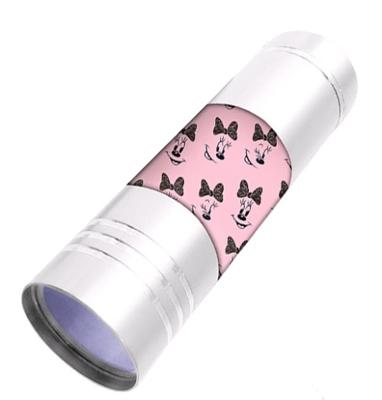 Disney zaklamp Minnie meisjes 9 x 12 cm aluminium zilver