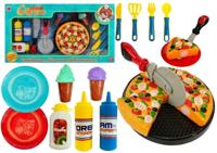 Viking Choice  Speelgoed voor kinderkeuken-  pizza set - 20-delig - Little Chef Pizza