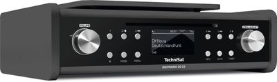 TechniSat DigitRadio 20 CD Onderbouwradio VHF (FM) AUX, CD Antraciet