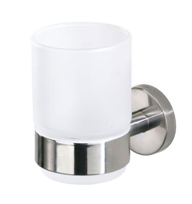 Tiger Boston Bekerhouder - met glas - gepolijst RVS/mat glas CO307630346 Tiger Boston Bekerhouder - met glas - gepolijst RVS/mat glas CO307630346