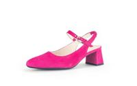 Gabor Dames slingpumps, damesschoenen met hak, lichte extra breedte (G), Roze 21, 38 EU