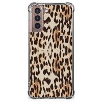 Samsung Galaxy S21 Plus Case Anti-shock Leopard - thumbnail