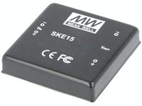 Mean Well SKE15C-15 DC/DC-converter 15W Aantal uitgangen: 1 x inhoud 1 st.