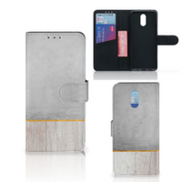 Nokia 2.3 Book Style Case Wood Concrete