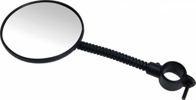 Lynx fietsspiegel 80 mm zwart