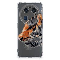 Back Cover OPPO Find X6 Watercolor Tiger - thumbnail